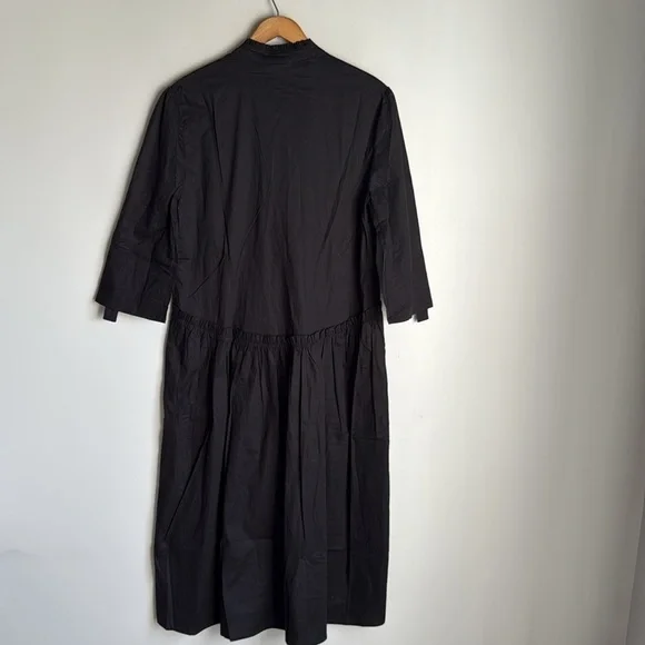 NEW Taylor Tillman Liza Ruffle poplin cotton dress Small - Picture 3 of 12